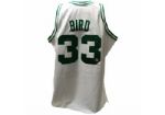 Larry Bird White Celtics Mitchell/Ness Jersey Signed (Larry Bird Holo/Sports Images COA)